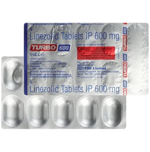 turbo 600mg tablet 10's